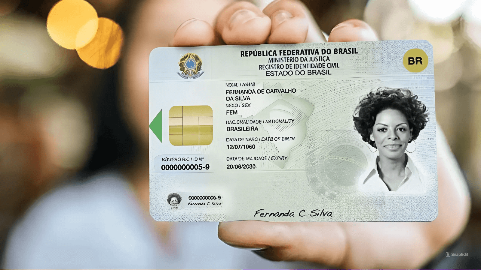 carteira de identidade